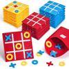 JoyCat Tic Tac Toe Strategic Board Game for Kids and Family,Birthday Party Favors,Classic Educational Toys for Goodie Bag Stuffers,Gifts for Students with Envelope,Easy to Store(Bulk Pack of 30) view 1