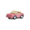 PlanToys Pink Sports Car Wooden Montessori Vehicle Toy | Early Movement, Imagination and Practical Life Exploration | Eco Friendly Car for Indoor and Outdoor Play view 1