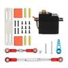 17G Metal and Steering Link Rod Mount Set for C14 C24 1/16 RC Car Upgrade Parts Accessories view 1