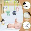 Anboor Small Stuffed Animals 4.3 Inch Penguin Plush Animal Toy with Keychain Award Goodie Bag Fillers Backpacks Animal Themed Party Favors (Black) view 4