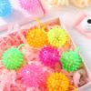 Sotiff 18 Pcs Light up Ball Spiky LED Bouncy Ball Flashing Squeaky Multicolor Puffer Toy Rubber Sensory Toy Carnival Prizes Bulk Party Favors for Teens, Adults, Children view 3