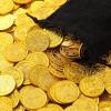 Charniol 200 Pcs Fake Pirate Gold Coins Plastic Treasure Coins for Gasparilla Pirate Festival Halloween Party Favors Decorations Treasure Game view 4