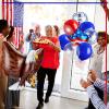24 Pcs 250th Anniversary Patriotic Eagle Balloon USA Blue White and Red Balloons Memorial Day Party Decorations Large Eagle Foil Balloons Fourth of July Star American Flag Decor for Birthday Party view 4