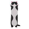 SHINUOER Cute Cat Plush Long Body Pillow  Soft Cartoon Stuffed Animal Doll, Kawaii Cat Plushie Cuddle Toy for Kids, Girls & Girlfriend (Black, 27.5 Inch) view 1