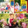 Altdorff Kids Garden Tools, Yard Tools Kit for Garden, Beach, Outdoor Play, Include Shovel, Rake, Fork, Kids Apron, Tote Bag, Garden Gloves and Watering Can, Educational Garden Toys Gifts for Girls view 4