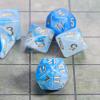 CiaraQ DND Polyhedral Dice Set with a Black Dice Bag for D&D RPG MTG Role Playing Table Games view 4