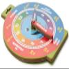 Morgan's Direct Early Learning Education Clock Moveable Hands Smiley Face Magnetic. - Easy to use and to learn for young children as well as durable and portable. view 4