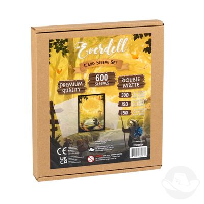 Everdell Card Sleeve Set - Custom Trading Card Sleeves for Base Game & Expansions | Includes Standard & Mini Sizes | Perfect for MTG, Pokemon Cards, Yugioh & Other Trading Cards