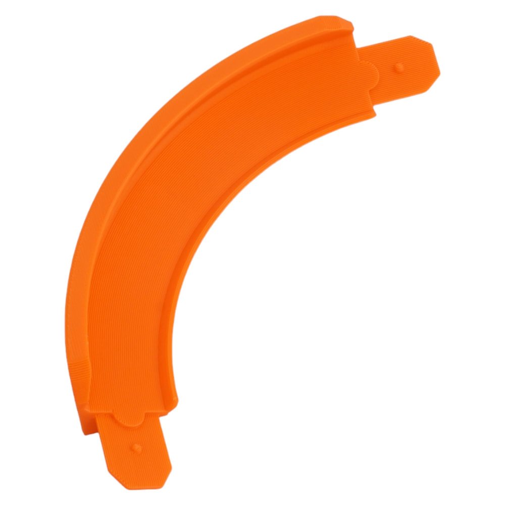 90 Degree Banked Curve Track  Compatible with Hot Wheels | Replacement Turn Track Piece for Hot Wheels Sets | Fits Standard Hot Wheels Tracks | High-Speed Corner Racing Accessory