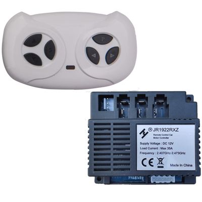 JR1922RXZ 12V Kids Powered Ride on car 2.4G Bluetooth Remote Control and Receiver Kit Controller Control Box Accessories for Children Electric Ride On Car Replacement Parts