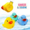 10 Pack: Numbers Counting Rubber Ducks Colorful Bath Toys - 1, 2, 3 Learn to Count Numeracy Early Learning Educational Bathtime Squeak Duckies Bathtub Set for Kids, Toddlers view 3