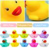 10 Pack: Numbers Counting Rubber Ducks Colorful Bath Toys - 1, 2, 3 Learn to Count Numeracy Early Learning Educational Bathtime Squeak Duckies Bathtub Set for Kids, Toddlers view 4