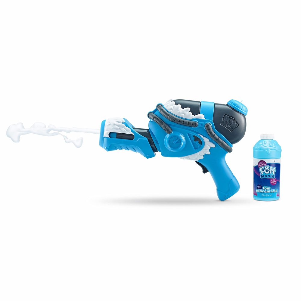 Fom Mania Fomilator Foam Blaster|Non Toxic Kid Powered Foam Line|Amazon Exclusive Set with Bonus 16oz of Foam Concentrate Refills to give You 400 blasts|Toy for Parties, Birthdays, Outdoor Fun