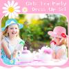 Zhanmai 6 Sets Girls Tea Party Dress Play Set Includes 6 Daisy Tea Party Hats, 6 Straw Purse, 6 Pairs Gloves, 6 Pearl Necklace Bracelet Set for Girls Princess Tea Birthday Supplies view 4