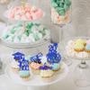 24 Pack Blue 2026 Graduation Cupcake Toppers Glitter So Proud of You Done Diploma Grad Cap Cupcake Picks You Did it Cake Decorations for 2026 Graduation Theme Party Decorations Supplies view 3