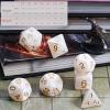 CiaraQ DND Polyhedral Dice Set with a Black Dice Bag for D&D RPG MTG Role Playing Table Games view 3