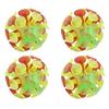 MinLia 4Pcs Fidget Toy Suction Cup Ball Sucker Ball Multicolored Ball Plaything Suction Toy Suction Cup Ball view 1