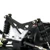 KYX Racing Carbon Fiber Rear Shock Tower Wing Stay Upgrades Parts Accessories for 1/16 RC Crawler Car LOSI Mini-B Buggy (Black) view 2