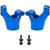 Vgoohobby Aluminum Steering Blocks Caster Blocks C-Hubs Stub Axle Carriers Knuckles Set C-Cup Upgrades Parts Compatible with 1/18 LaTrax Teton Desert Prerunner Rally RC Car,Replace #7532 7552X (Blue) view 4