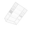 Zerodeko Doll Model Storage Box Display Case for Toys Figurines and Jewelry Compact Design for Home Office Use Keeps Items Organized and Dust view 1