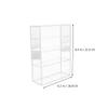 Zerodeko Doll Model Storage Box Display Case for Toys Figurines and Jewelry Compact Design for Home Office Use Keeps Items Organized and Dust view 2