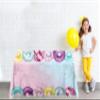 Aerdce Donut Theme Table Cover for Baby Shower Donut Theme Tablecloth Party Supplies Donut Time Party Table Covers for Birthday Party Decorations,102x62 Inches ZB-1077 view 4