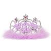 xo, Fetti Birthday Girl Tiara | Acrylic + Purple Fur Crown, Birthday Supplies, Bday Girl Decoration, Princess Party Celebration view 1
