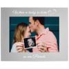 CustomGiftsNow When a Baby is Born so are Parents Anodized Aluminum Hanging/Tabletop Group Family New Baby Child Photo Picture Gray Frame (4x6-inch Horizontal) view 1
