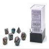 Chessex Dice Set  10mm Festive Mosaic/Yellow Plastic Polyhedral Dice Set  Dungeons and Dragons D&D DND TTRPG Dice  Includes 7 Dice - D4 D6 D8 D10 D12 D20 D%,CHX20450 view 2