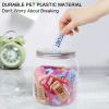 Mczxon Large Coin Jar Bank, Big Clear Plastic Coin Money Tip Change Saving Piggy Jar with Silver Slotted Lid, Large Plastic Coins Piggy Money Change Clear Bank Jar for Adults Teens Kids Girls Boys view 4