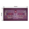 BALIKEN Tabletop Casino Felt 36"x72" for Craps Casino Table Top Felt Layout Mat view 2
