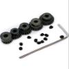 HOPLEX 48P Pinion Gear Set Hardened Metal 15T 17T 19T 21T 23T with Screwdriver for 3.175mm Shaft 1/10 RC Brushless Brush Motor view 1