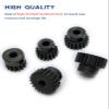 HOPLEX 48P Pinion Gear Set Hardened Metal 15T 17T 19T 21T 23T with Screwdriver for 3.175mm Shaft 1/10 RC Brushless Brush Motor view 3