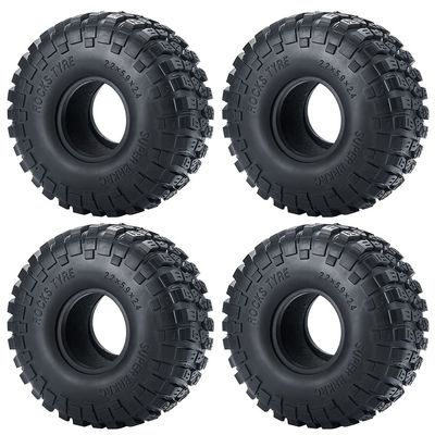 RCLIONS 2.2inch RC Wheel Tyre Tires with Foam Insert for Axial Wraith 90048 RR01 1/10th RC Crawler Car