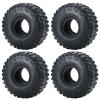 RC-Hub 4pcs 2.2'' Crawler Tires OD Rubber Tires with Foam 150mm for 1:10 Axial SCX10 D90 Wraith 90048 90018 RR10 RC Crawler Car view 2