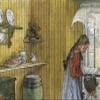 1000 Piece Jigsaw Puzzle | The Kitchen from A Home by Carl Larsson view 4