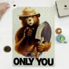 1000 Piece Jigsaw Puzzle | Uncle Sam Style Smokey Bear Only You Poster view 2