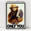 1000 Piece Jigsaw Puzzle | Uncle Sam Style Smokey Bear Only You Poster view 3