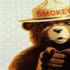 1000 Piece Jigsaw Puzzle | Uncle Sam Style Smokey Bear Only You Poster view 4