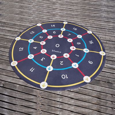 Steppix CORE + Bag  Dance Mat to Learn Breakdancing, Best Gift for Beginner Dancers, 71 x 71 inches (180 x 180 cm)