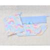 Hanaka Princess Bento & Cup Bag Set, Sky Blue Unicorn view 2