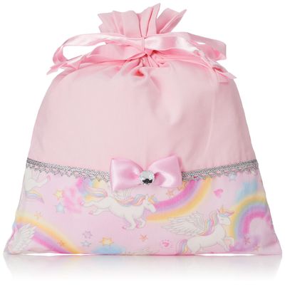 Hanaka Rainbow Unicorn Princess Drawstring Bag