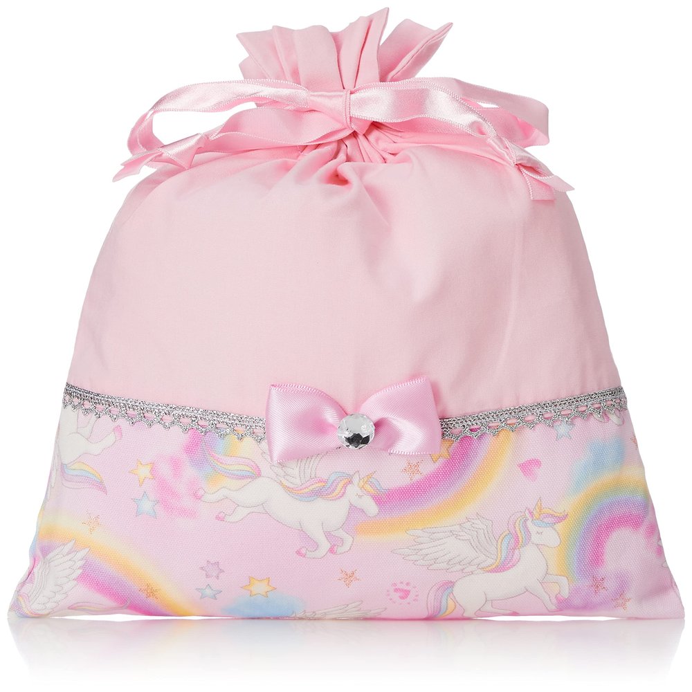 Hanaka Rainbow Unicorn Princess Drawstring Bag