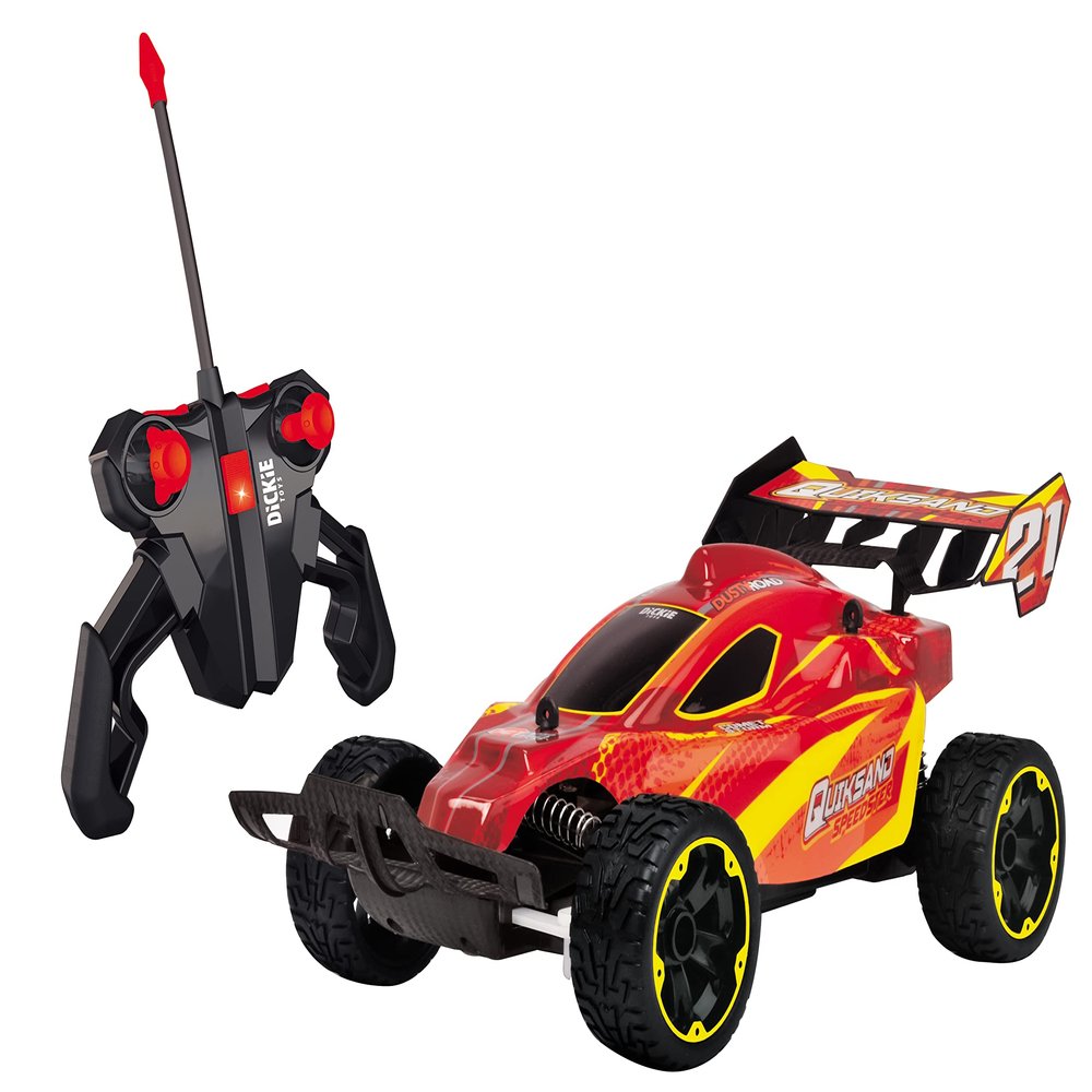 Dickie Toys - RC Quiksand Hopper - Remote Controlled Car (32 cm) for Children from 6 Years, Toy Vehicle with Remote Control and Batteries, 201106009, Multi-Coloured