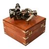 NAUTICAL COLLECTION "Henry Barrow & Co. London Replica Sextant Nautical Vintage Style with Wooden Gift Box.. view 2