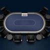 BALIKEN 108 x 56 Inch Texas Hold'em Poker Mat for Tabletop with Smooth Premium Surface Noise Reduction Dustproof Professional Gambling Tablecloth view 2