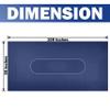 BALIKEN 108 x 56 Inch Texas Hold'em Poker Mat for Tabletop with Smooth Premium Surface Noise Reduction Dustproof Professional Gambling Tablecloth view 3