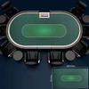 BALIKEN 108 x 56 Inch Texas Hold'em Poker Mat for Tabletop with Smooth Premium Surface Noise Reduction Dustproof Professional Gambling Tablecloth view 2