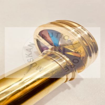 Antique Kaleidoscope Brass Personalized Kaleidoscope Unique Custom Creative Gift Groomsmen Vintage Maritime Nautical Kaleidoscope by Unique Nautical Export (with Engraved)