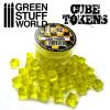 Green Stuff World Yellow Cube Tokens 1563 view 3